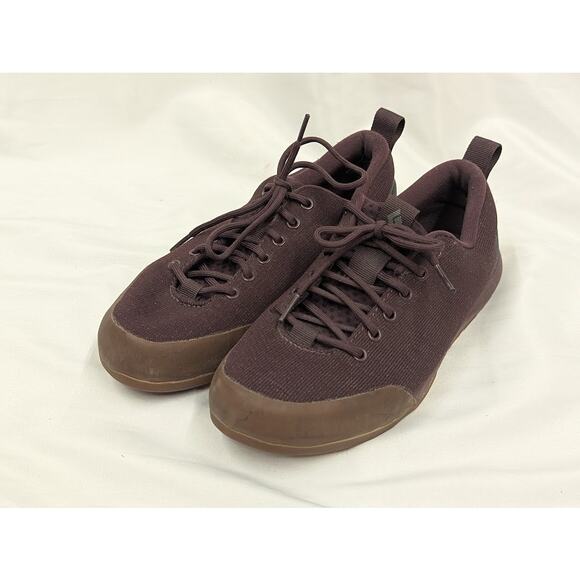 Black Diamond Equipment Women Sz 8 Maroon Knit Circuit Shoes Sneaker - Picture 1 of 10
